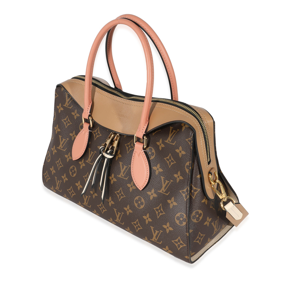 Louis Vuitton Monogram Canvas Sesame Peach Tuileries - Picture 4 of 7